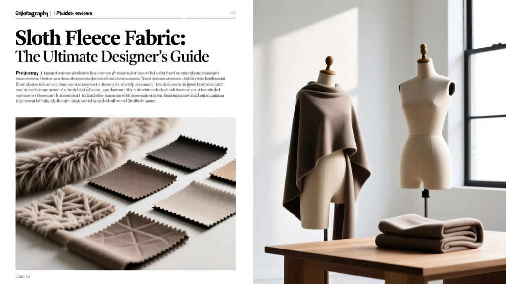 Sloth Fleece Fabric: The Ultimate Designer’s Guide