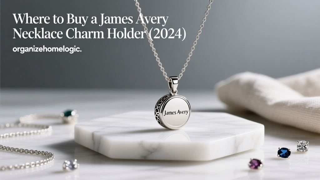 Where to Buy a James Avery Necklace Charm Holder (2024)