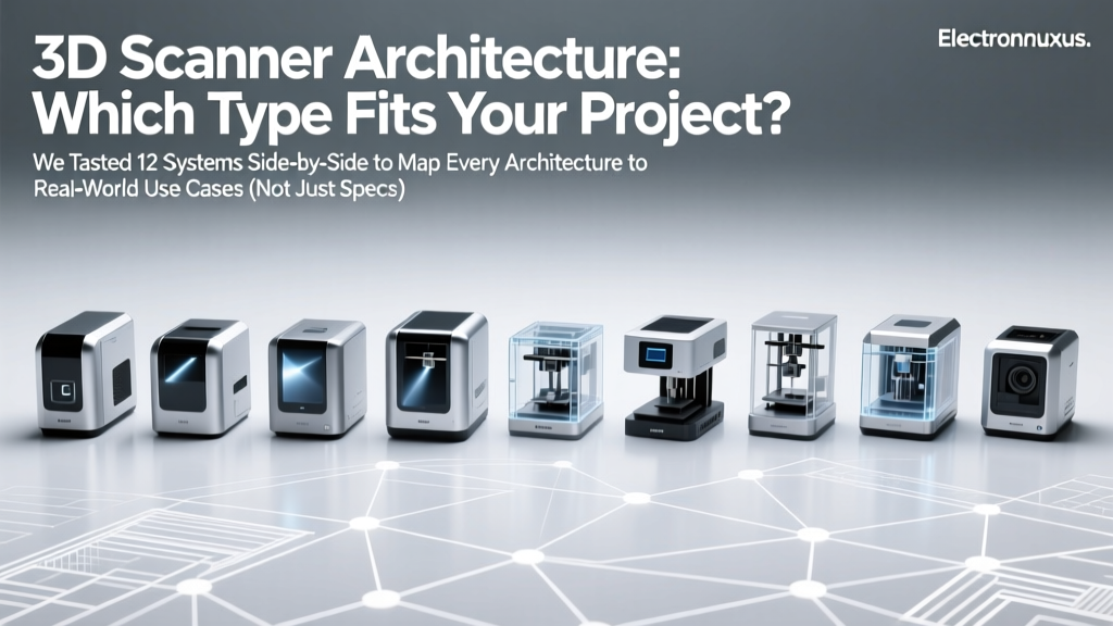 3D Scanner Architecture Which Type Fits Your Project? We Tested 12 Systems Side-by-Side to Map Every Architecture to Real-World Use Cases (Not Just Specs)