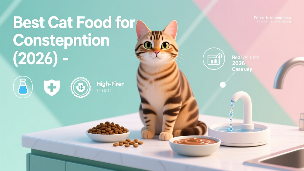 Best Cat Food for Constipation (2026)