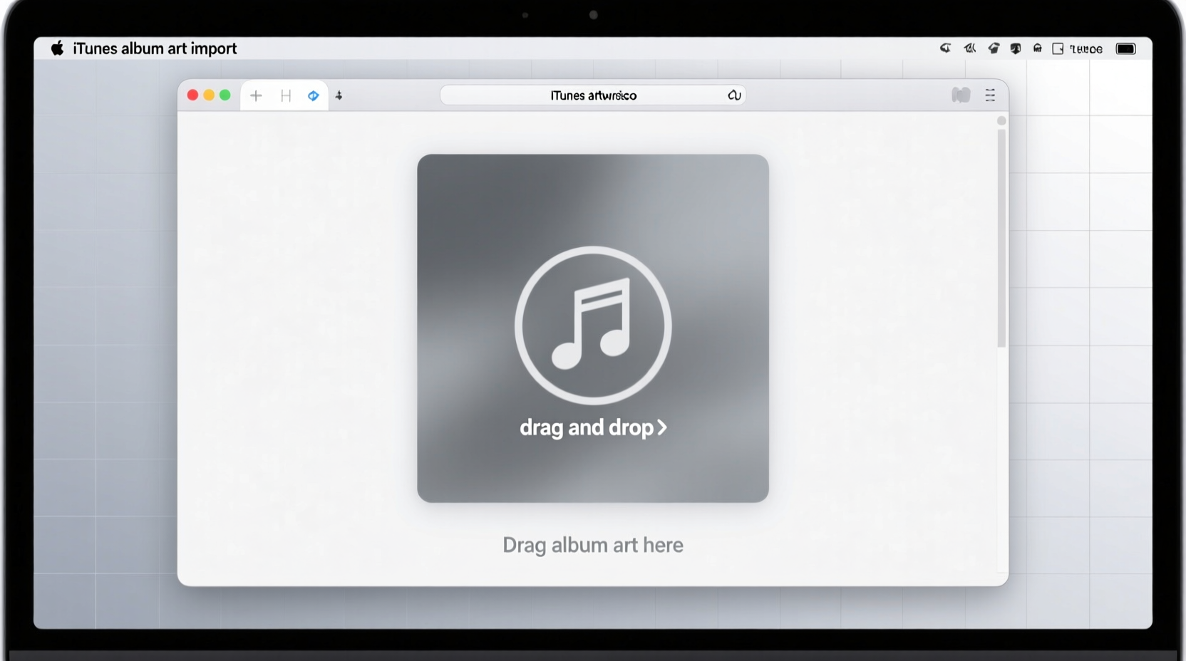 import album art into itunes