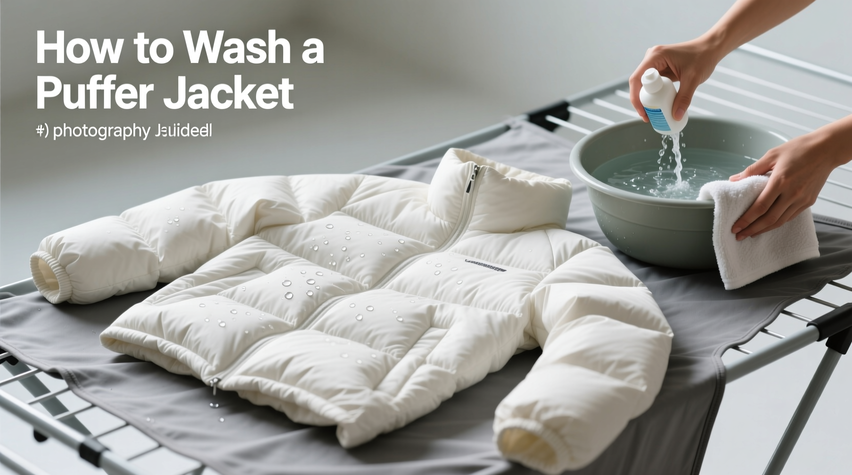 how to wash a puffer jacket