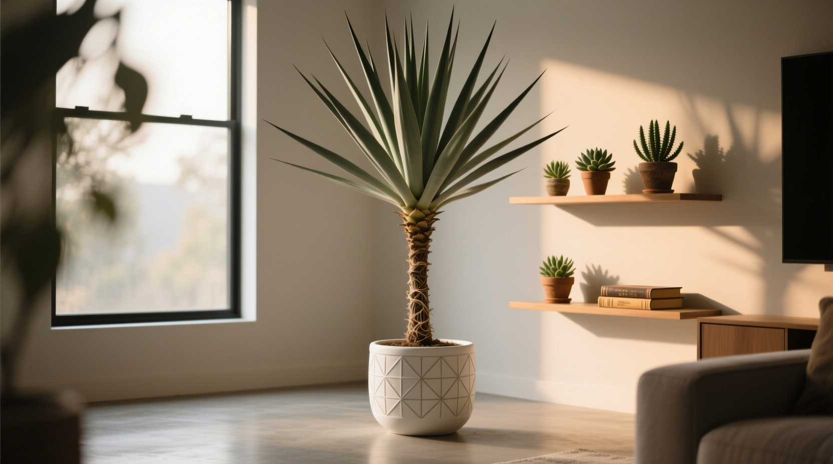 indoor yucca tree