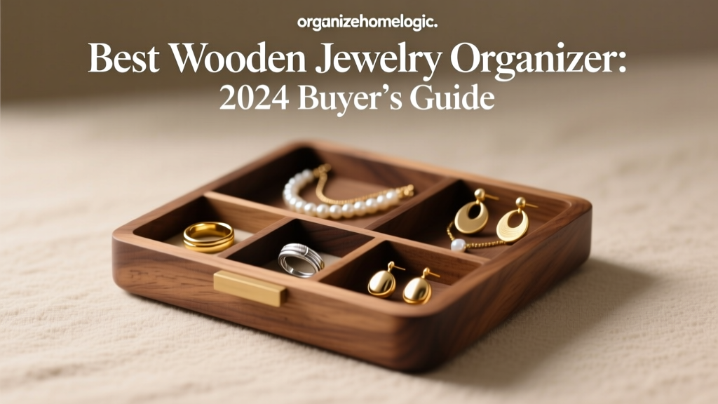 Best Wooden Jewelry Organizer: 2024 Buyer’s Guide