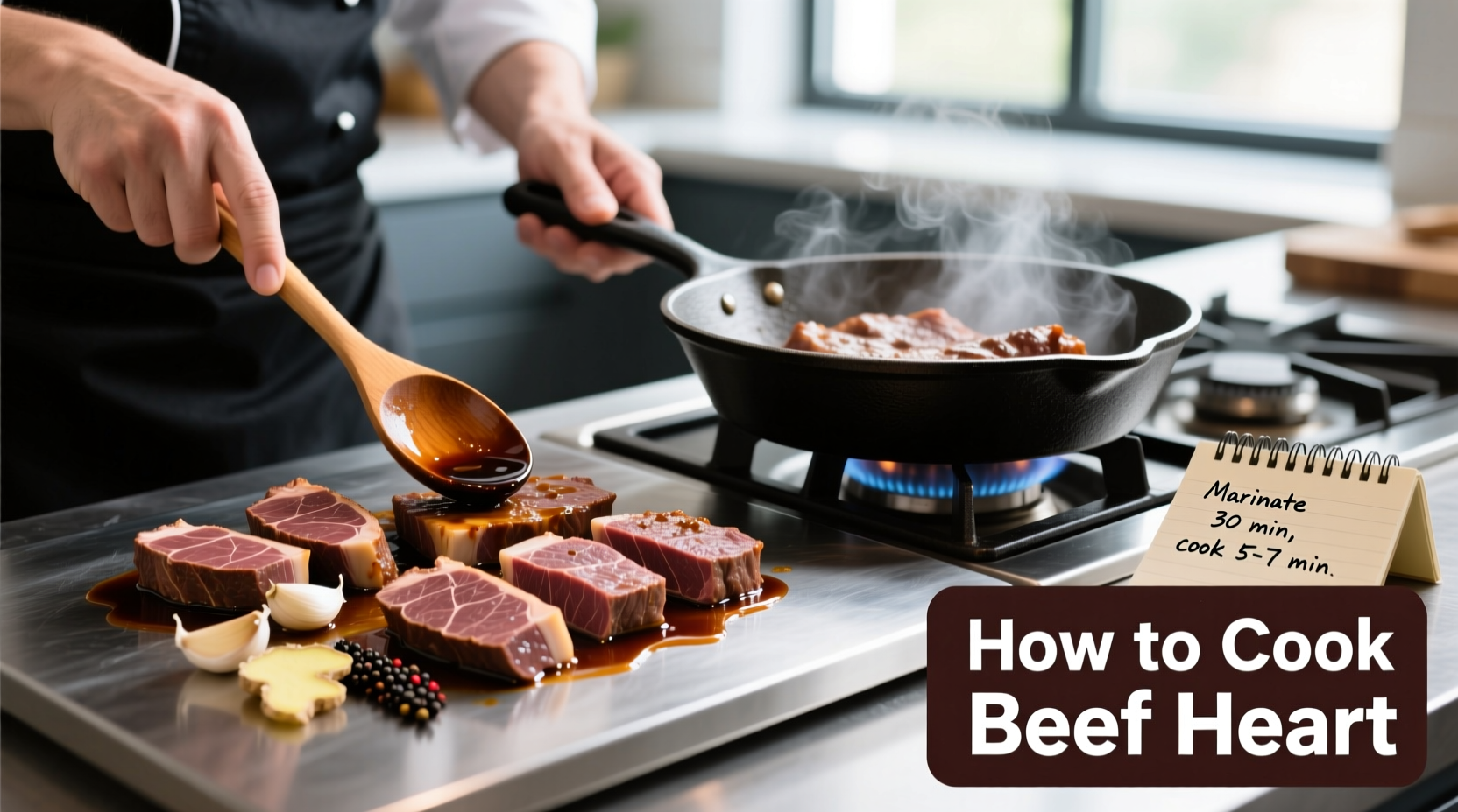 how to cook beef heart