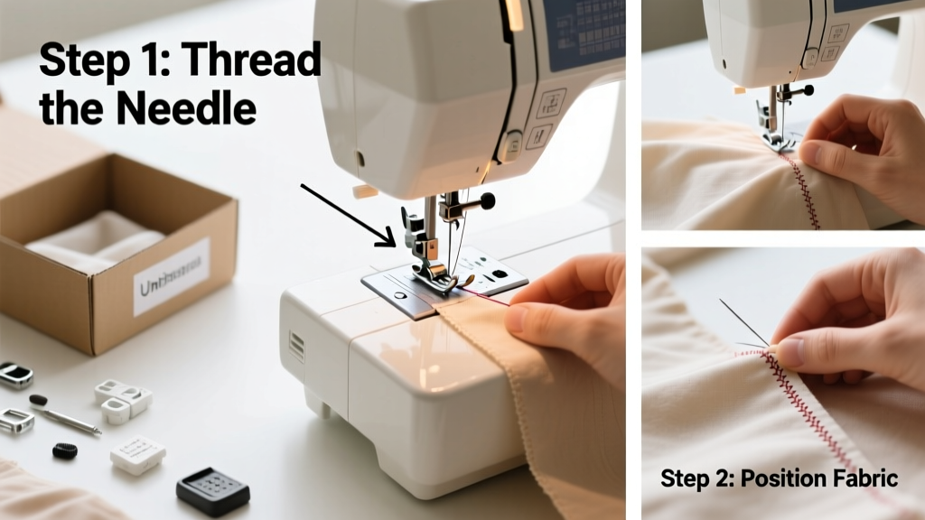 How to Use a Sewing Machine: Beginner Step-by-Step Guide