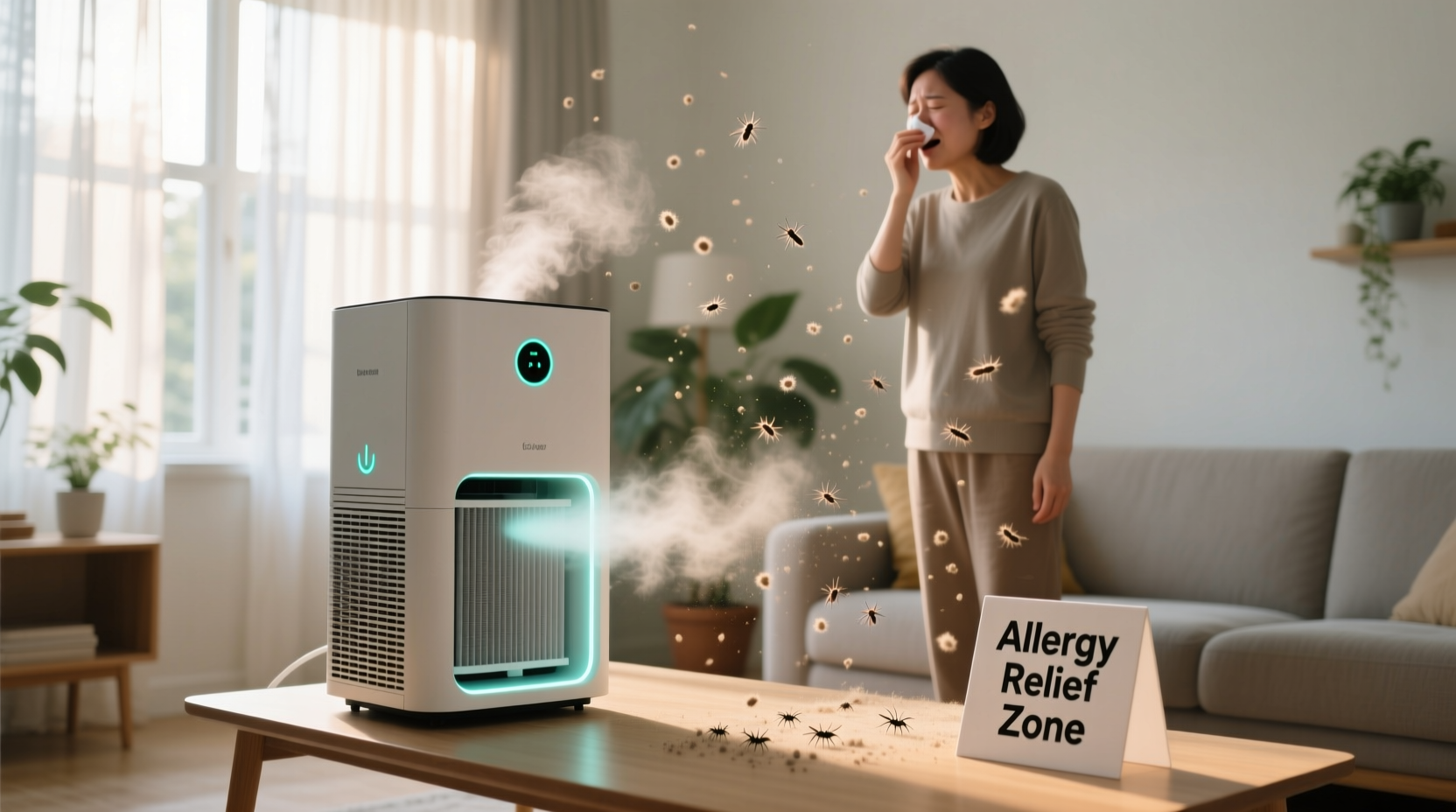 do air purifiers really help with seasonal allergies at home