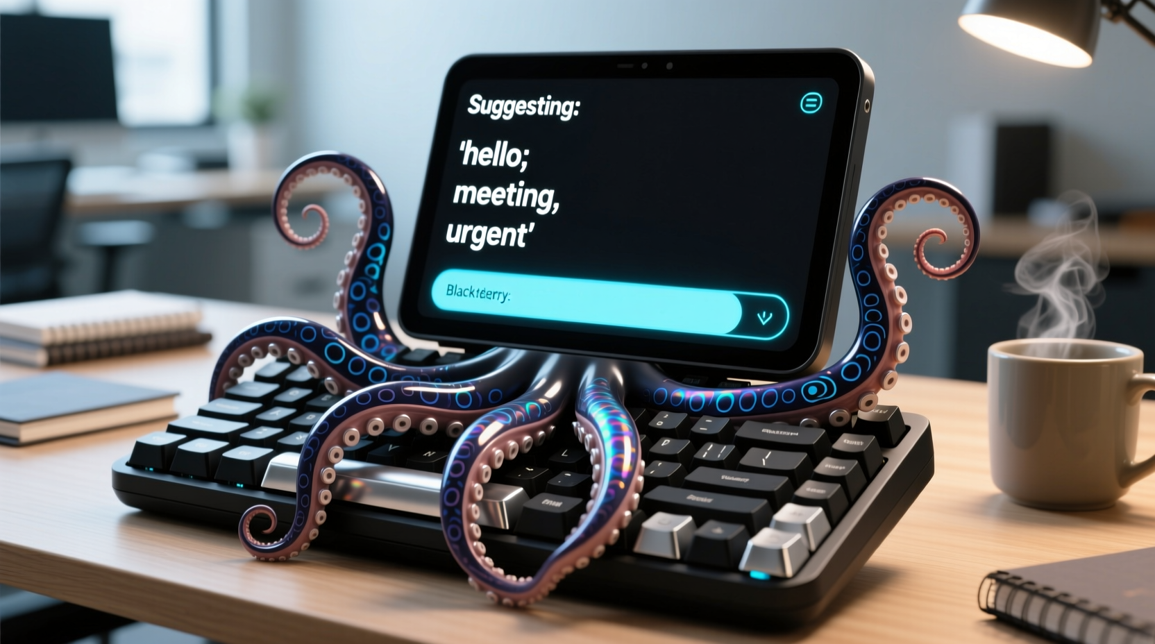 octopus keyboard adds blackberry style predictive text