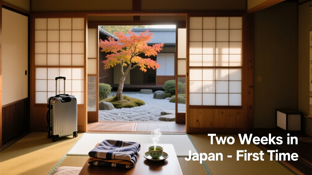 Two Weeks in Japan: A First-Time Traveler’s Realistic, Logistically Optimized Itinerary