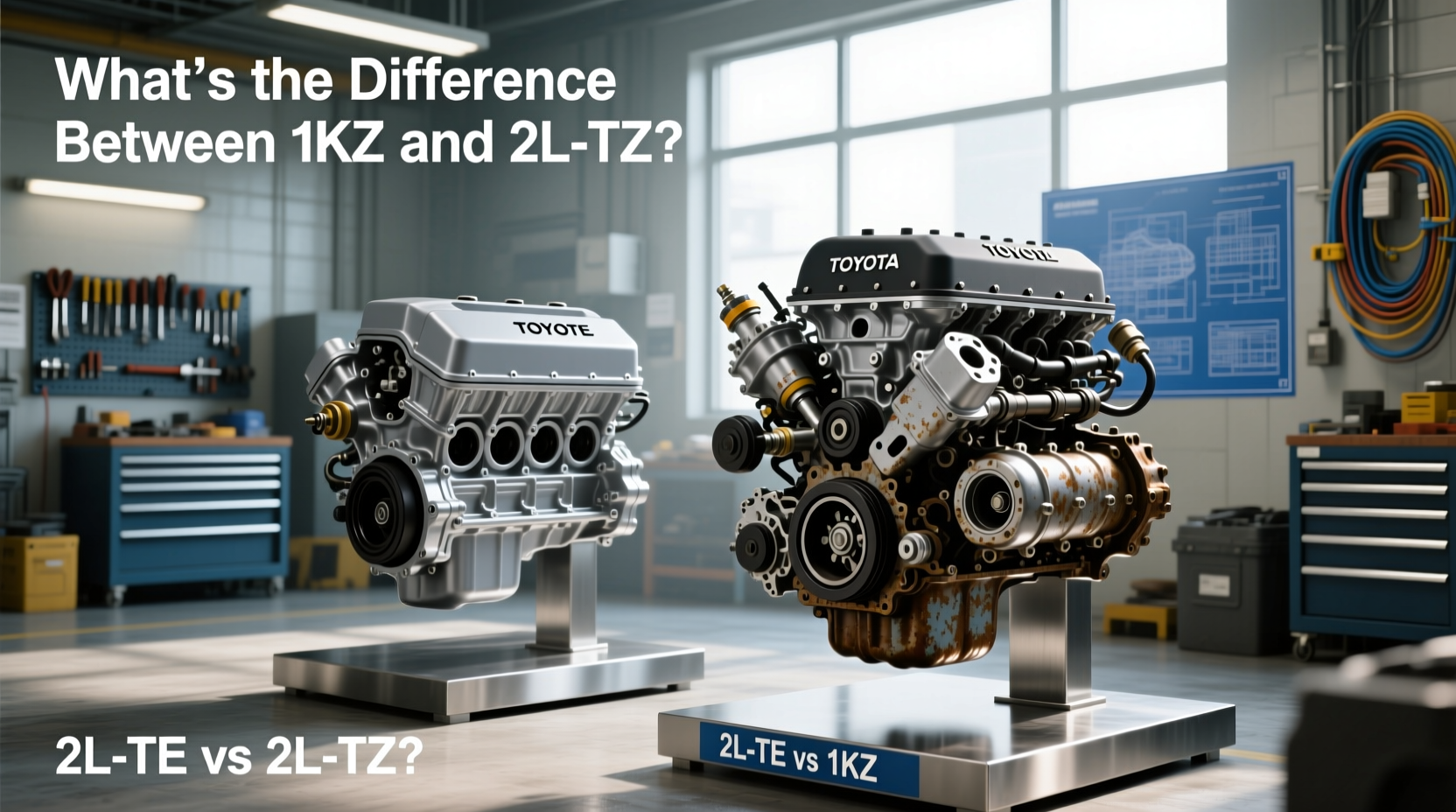 1kz vs 2lte which toyota diesel engine fits your needs 