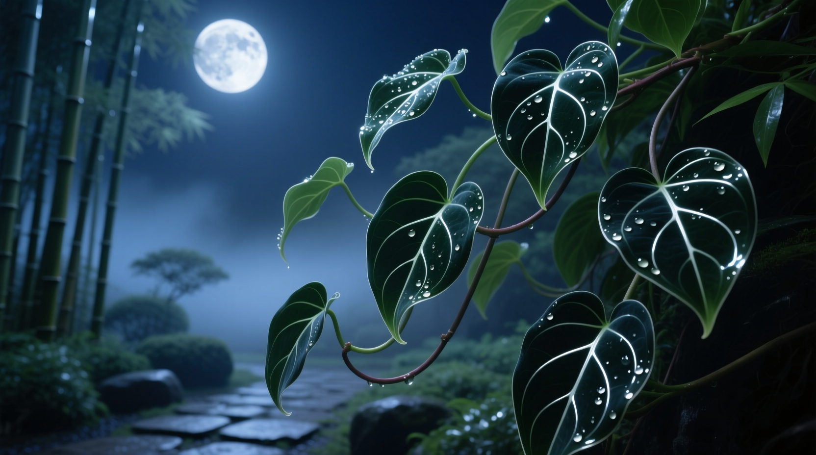 scindapsus treubii moonlight