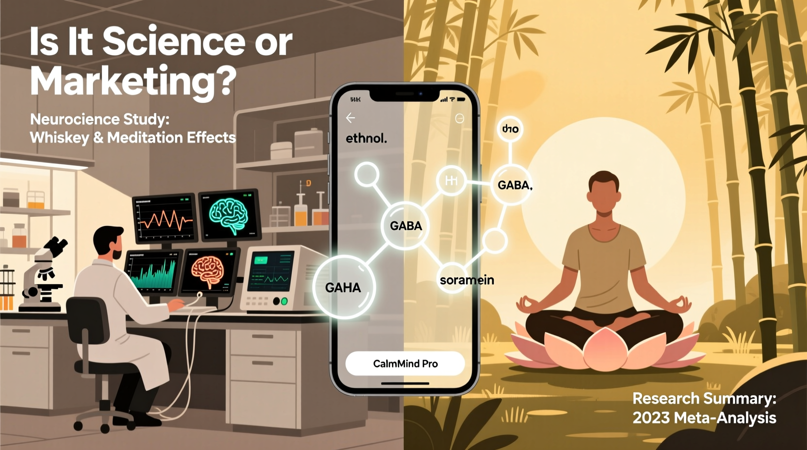 is pairing whiskey with meditation apps scientifically supported or just mindful marketing