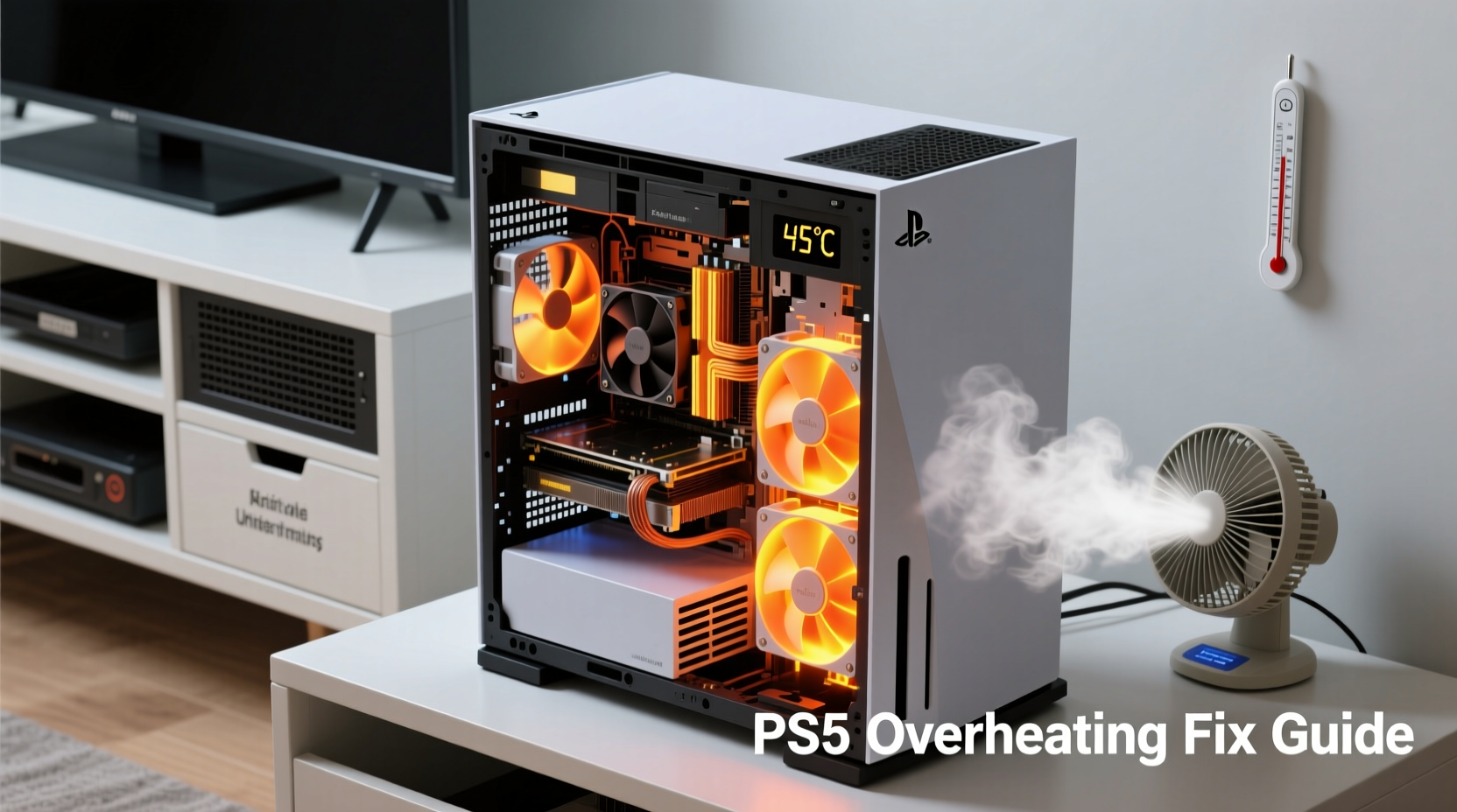 why does my ps5 overheat during long sessions and how to improve airflow