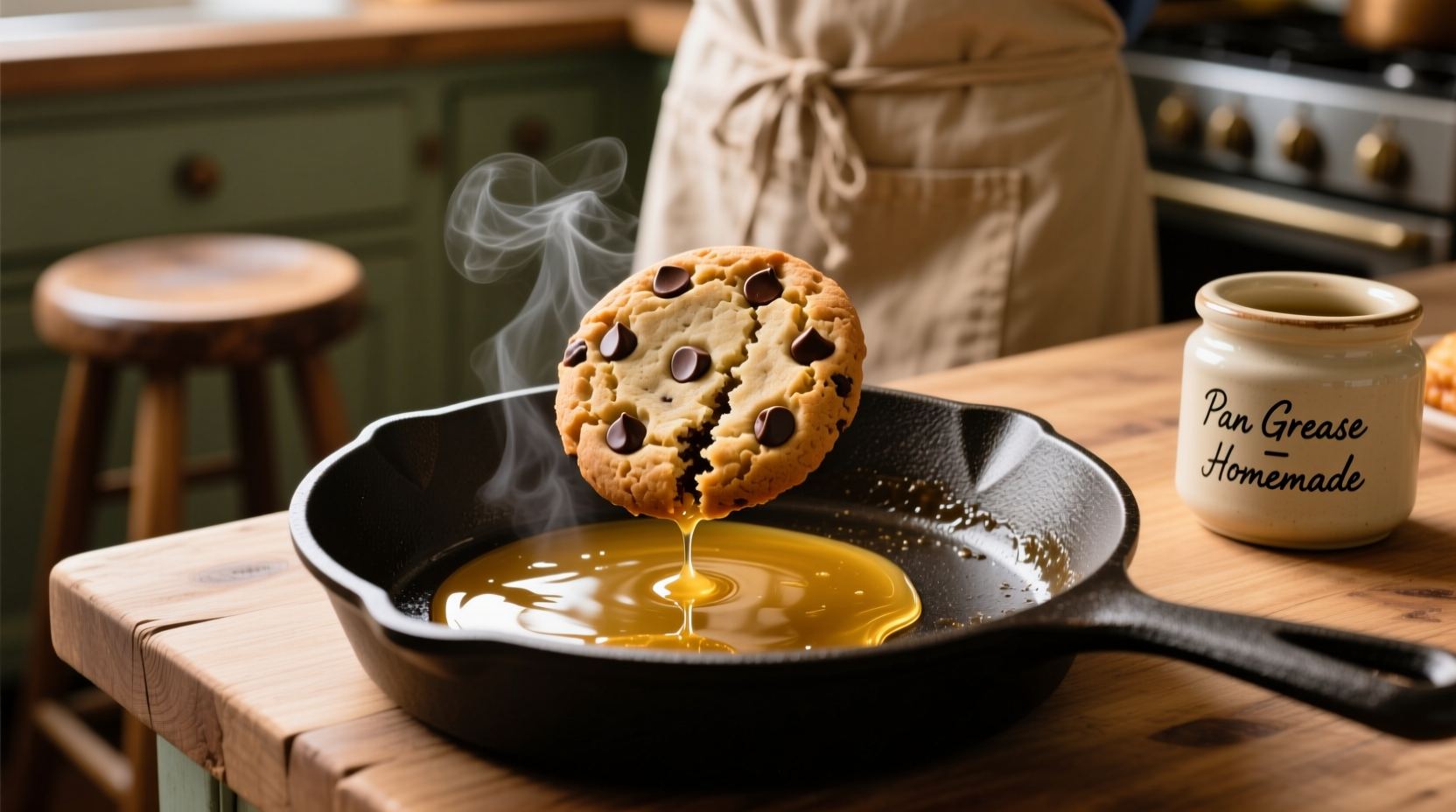 keep baked goods from sticking with homemade pan grease