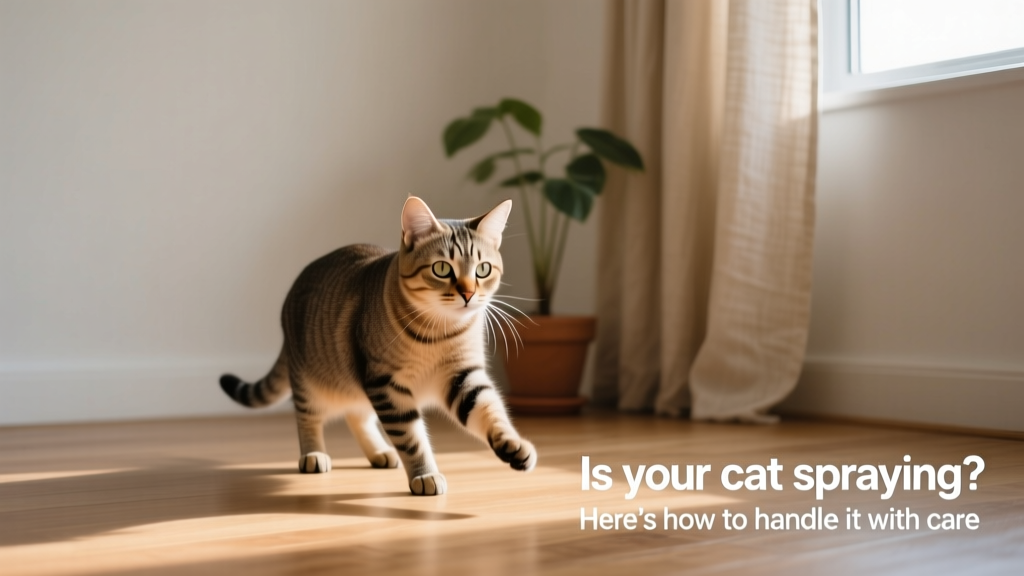 Is Your Cat Spraying? Here's How to Handle It With Care