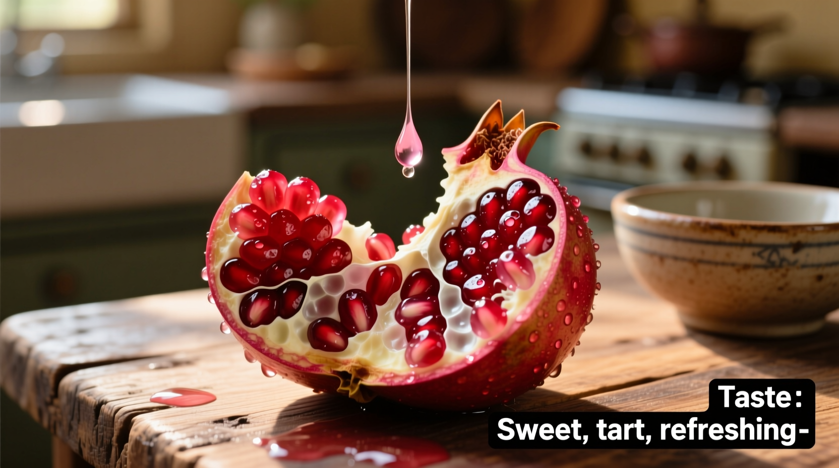 Pomegranate Taste Explained: Sweet-Tart Flavor Profile Revealed