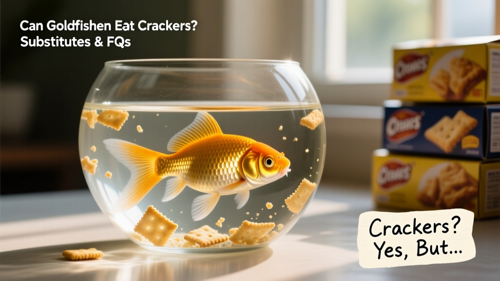 Can Goldfish Eat Crackers? Substitutes & FAQs