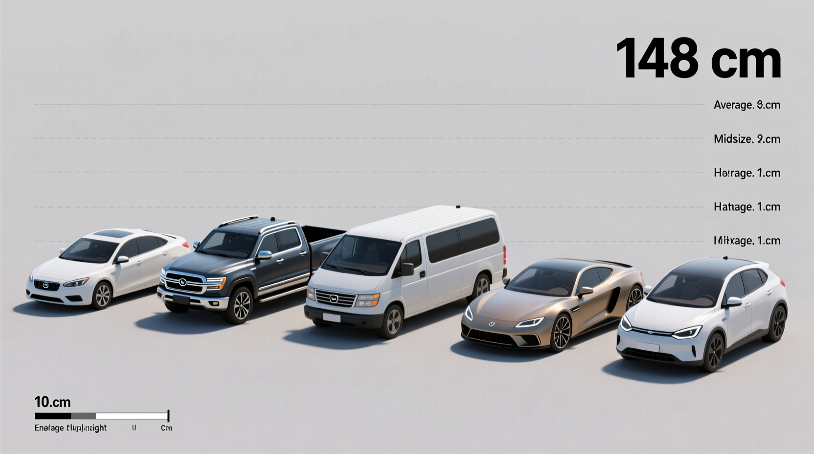 how tall is a car