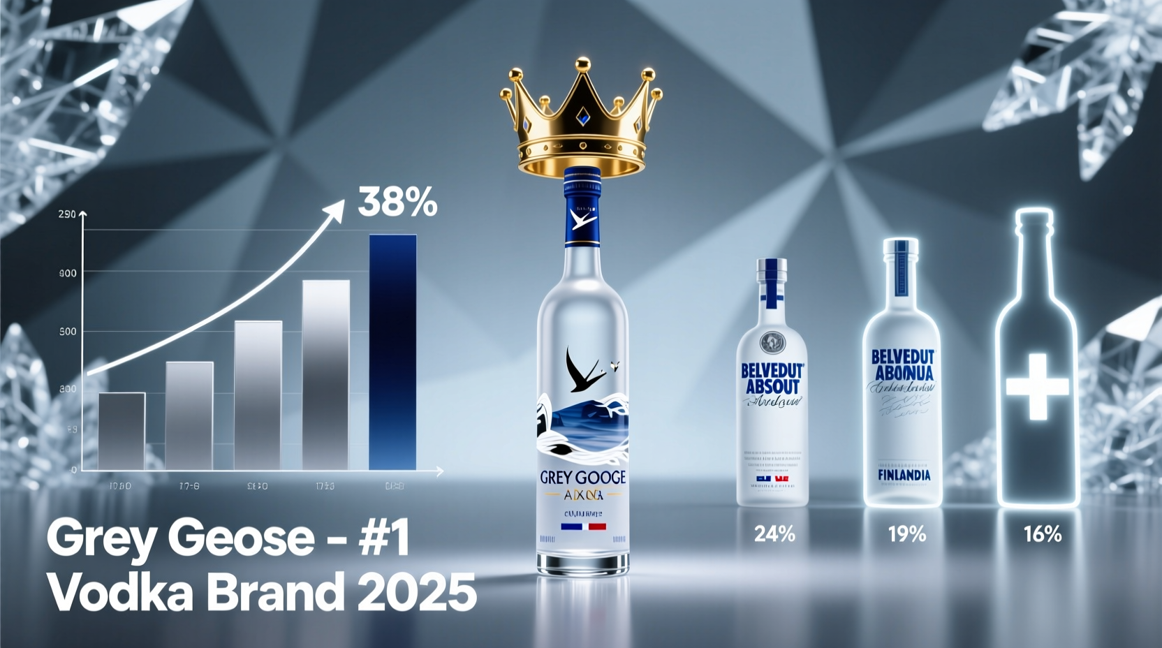 Vodka Brand Rankings 2025 Is Grey Goose Still On Top Or Has Someone ...