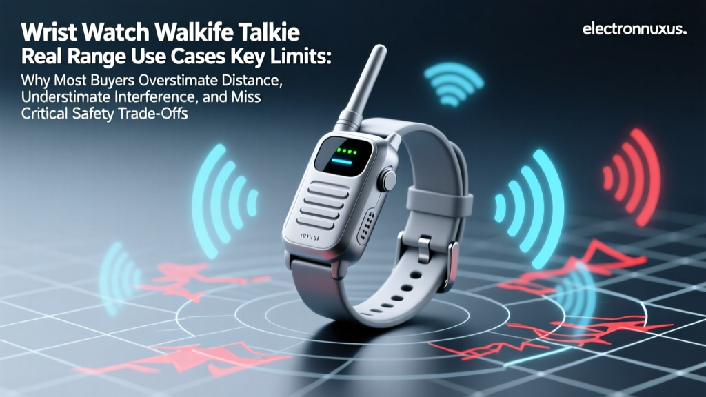 Wrist Watch Walkie Talkie Real Range Use Cases Key Limits: Why Most Buyers Overestimate Distance, Underestimate Interference, and Miss Critical Safety Trade-Offs