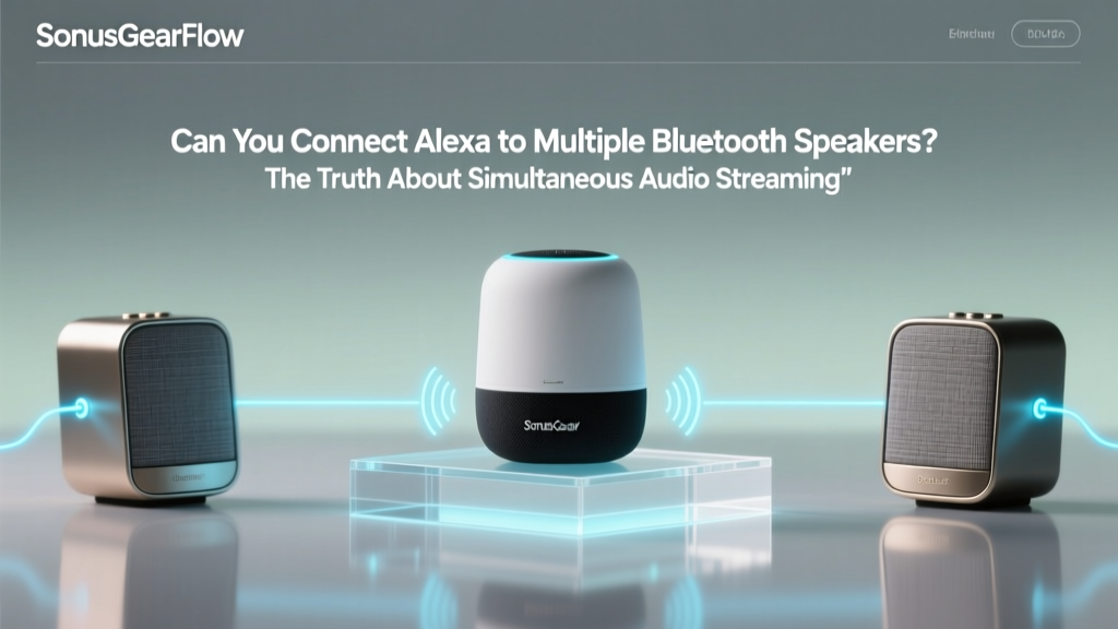 Alexa Bluetooth Multiple Speakers: How It Works