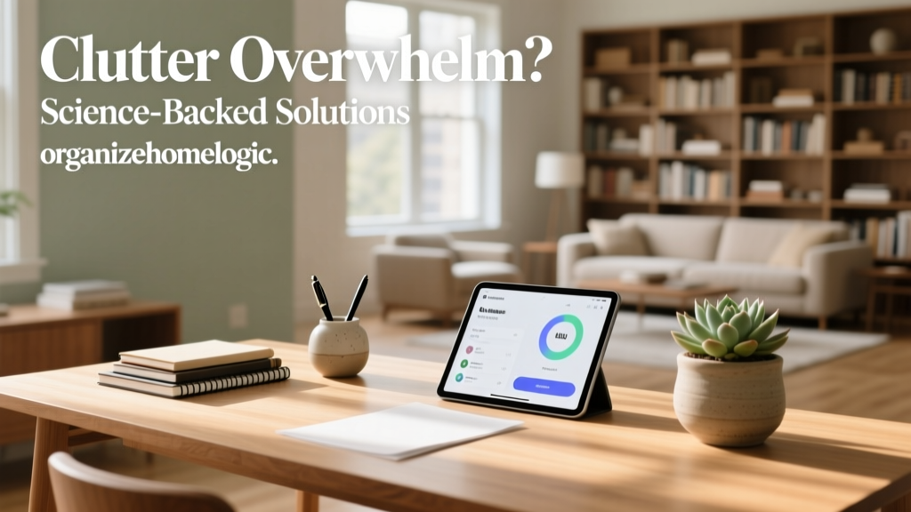 Clutter Overwhelm? Science-Backed Solutions