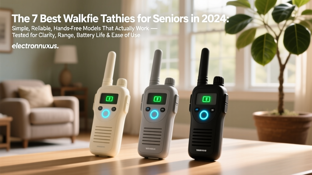 The 7 Best Walkie Talkies for Seniors in 2024: Simple, Reliable, Hands-Free Models That Actually Work — Tested for Clarity, Range, Battery Life & Ease of Use