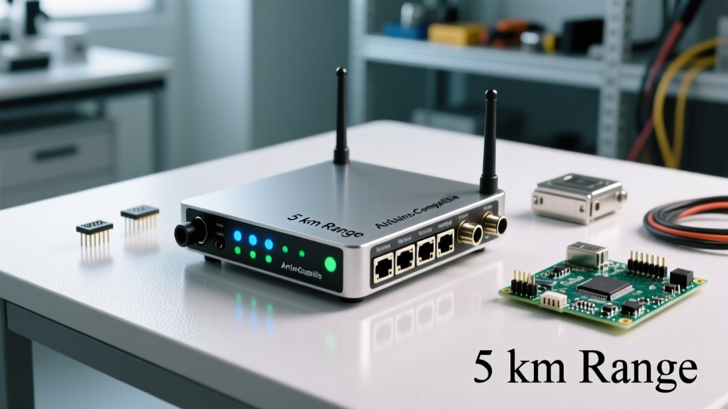 Multi-Channel Transceiver Delivers Reliable 5 km Range in Industrial IoT Deployments