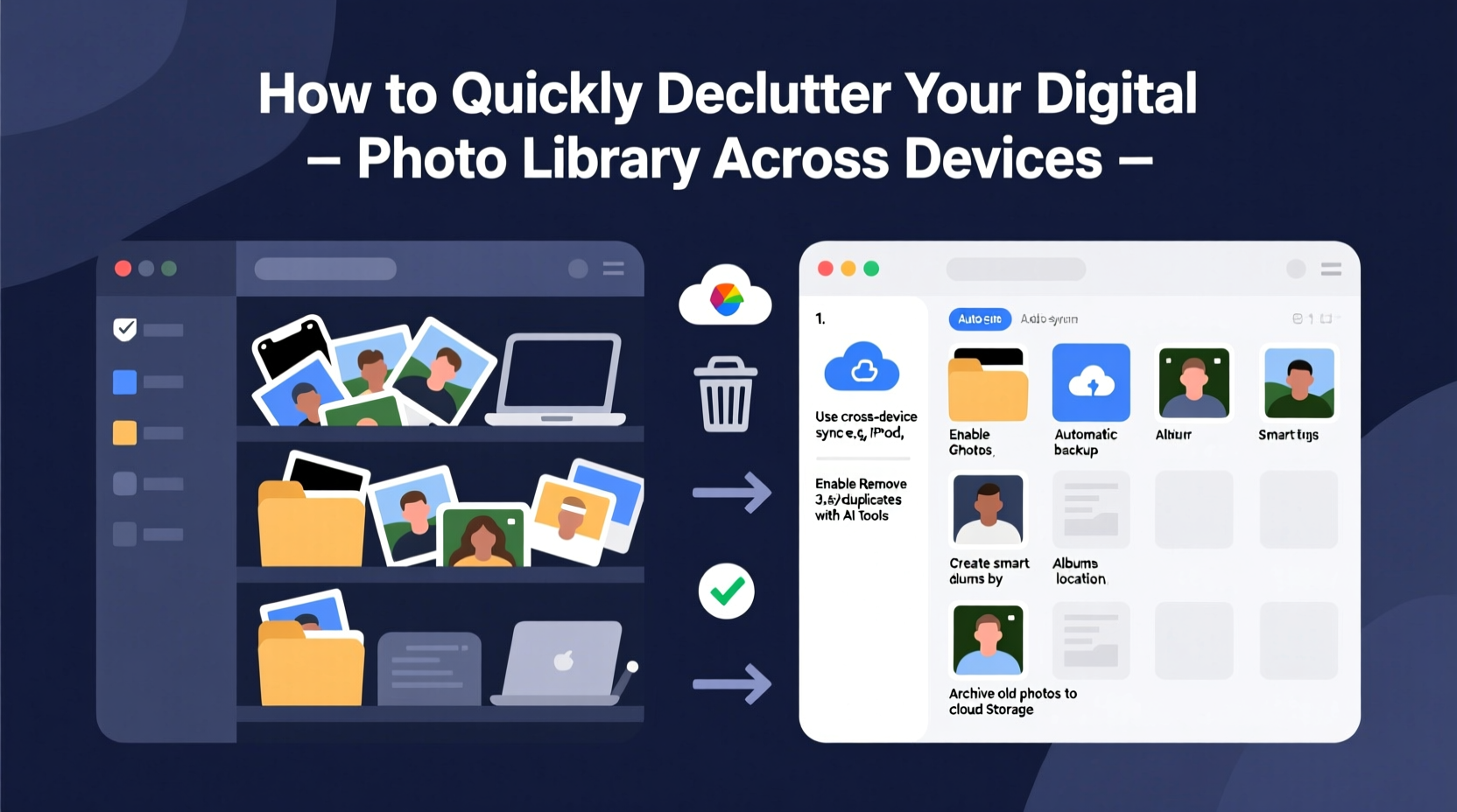 how to quickly declutter your digital photo library across devices