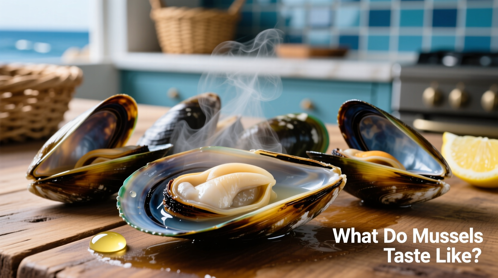 what do mussels taste like