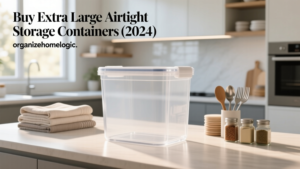 Buy Extra Large Airtight Storage Containers (2024)