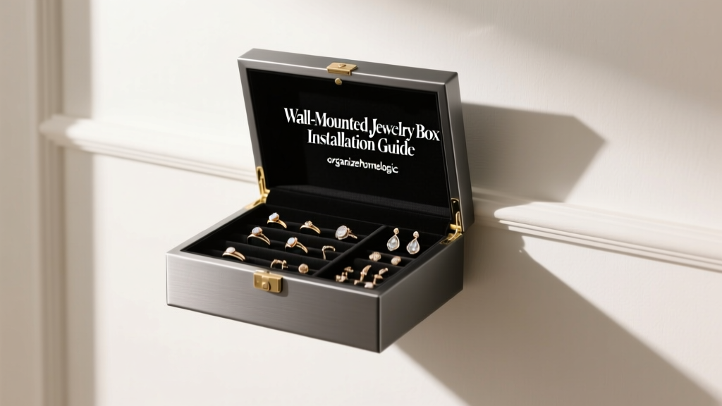 Wall-Mounted Jewelry Box Installation Guide