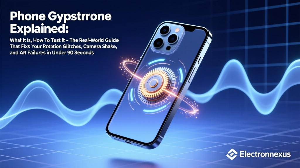 Phone Gyroscope Explained What It Is How To Test It: The Real-World Guide That Fixes Your Rotation Glitches, Camera Shake, and AR Failures in Under 90 Seconds