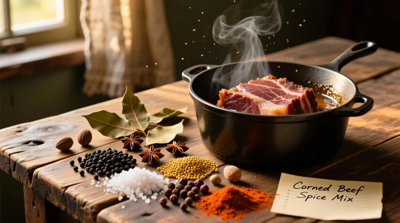 spices for corned beef