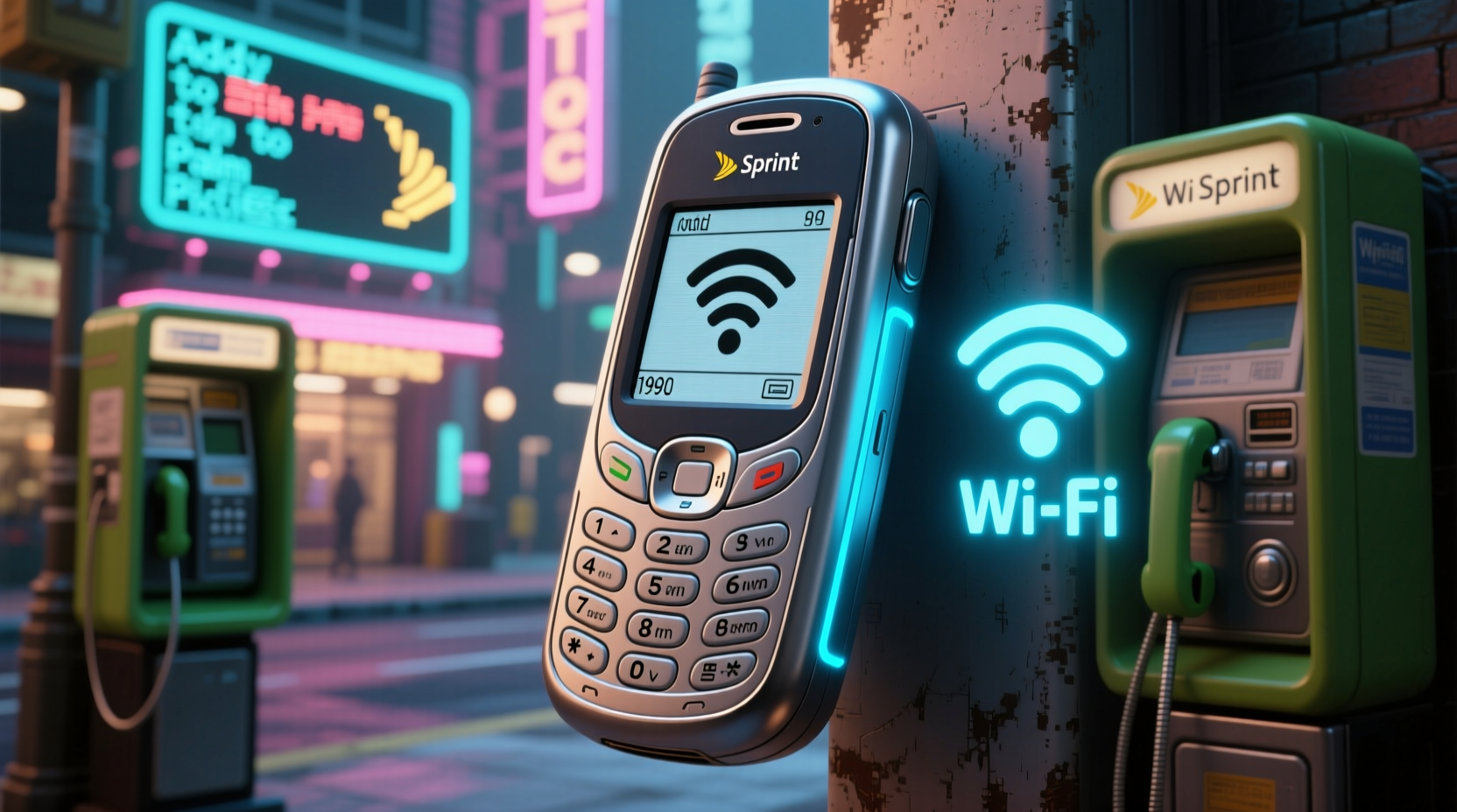 add wi fi to the sprint palm pixi