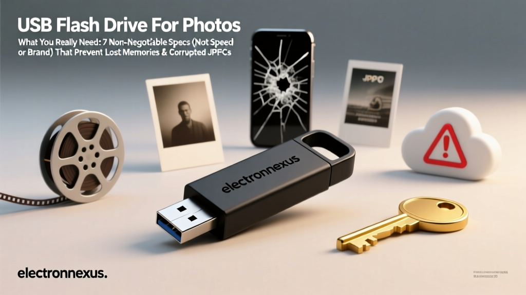 USB Flash Drive For Photos What You Really Need: 7 Non-Negotiable Specs (Not Speed or Brand) That Prevent Lost Memories & Corrupted JPEGs