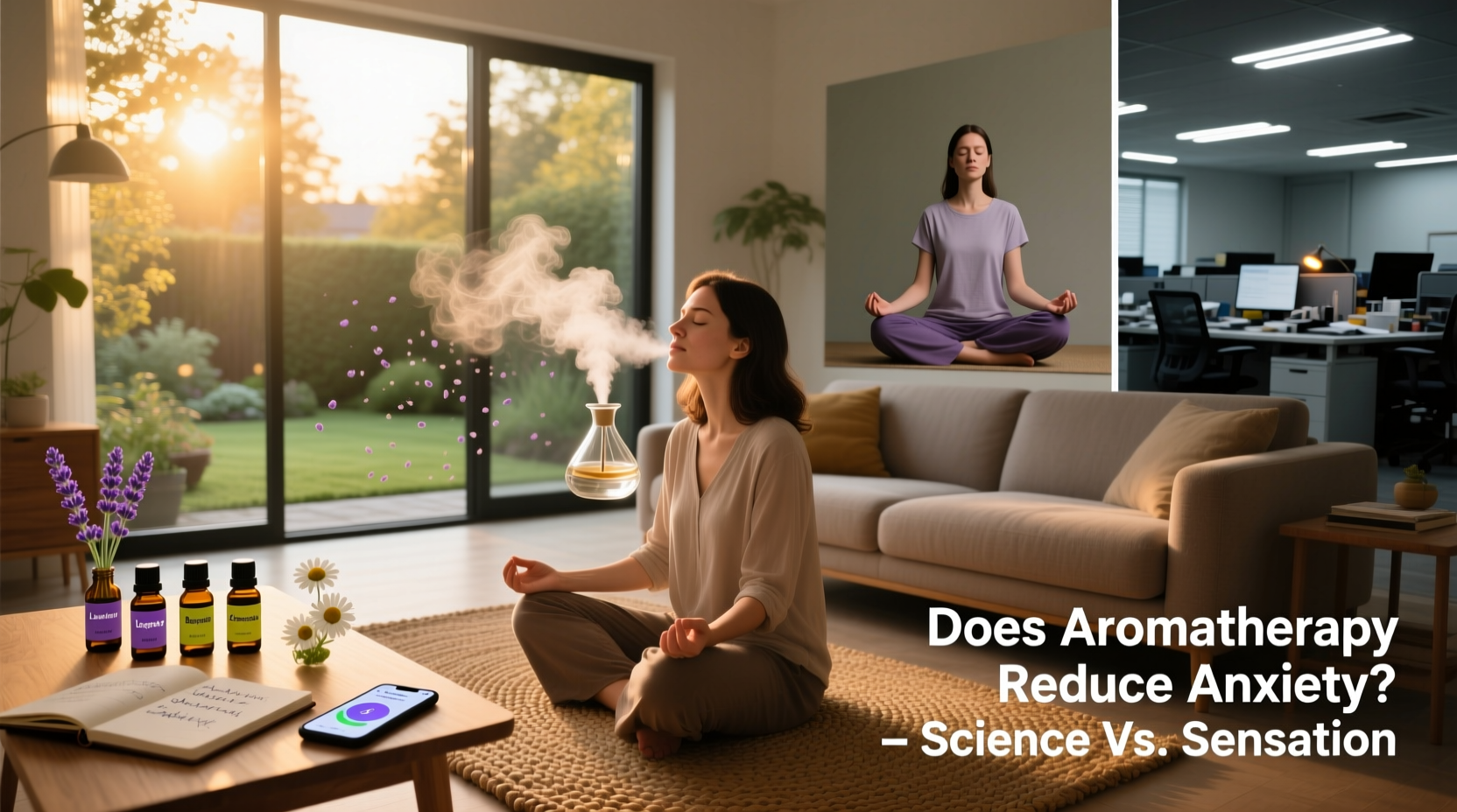 does aromatherapy really reduce anxiety or is it situational