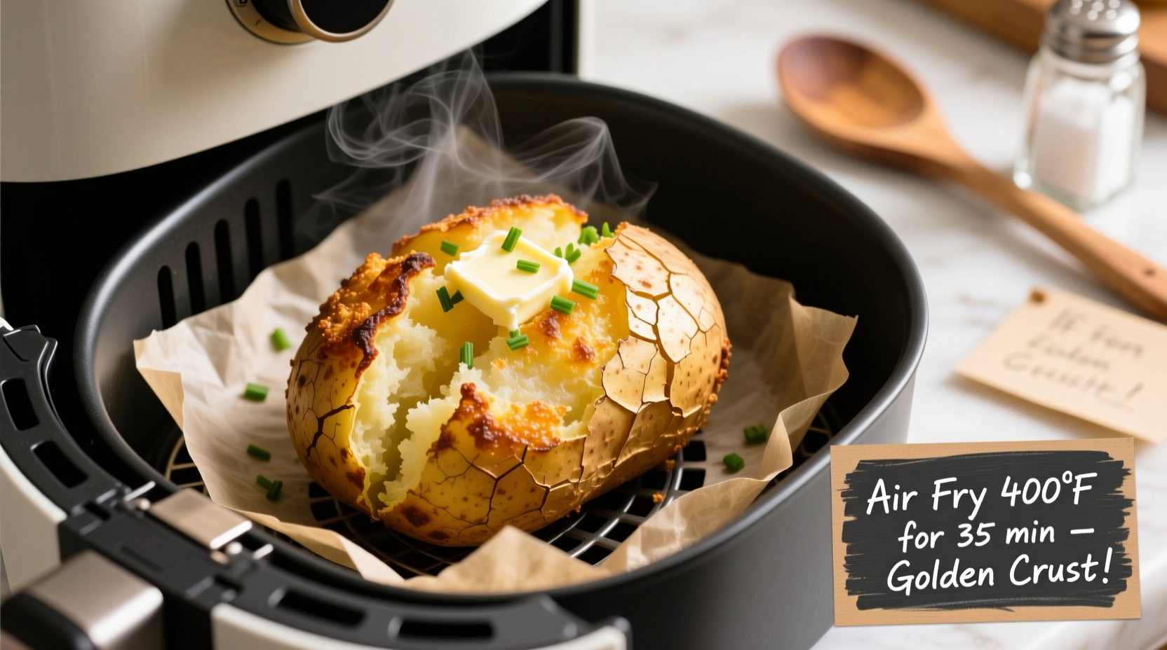 Air Fryer Baked Potato: Yes, It Works (35-Minute Guide)