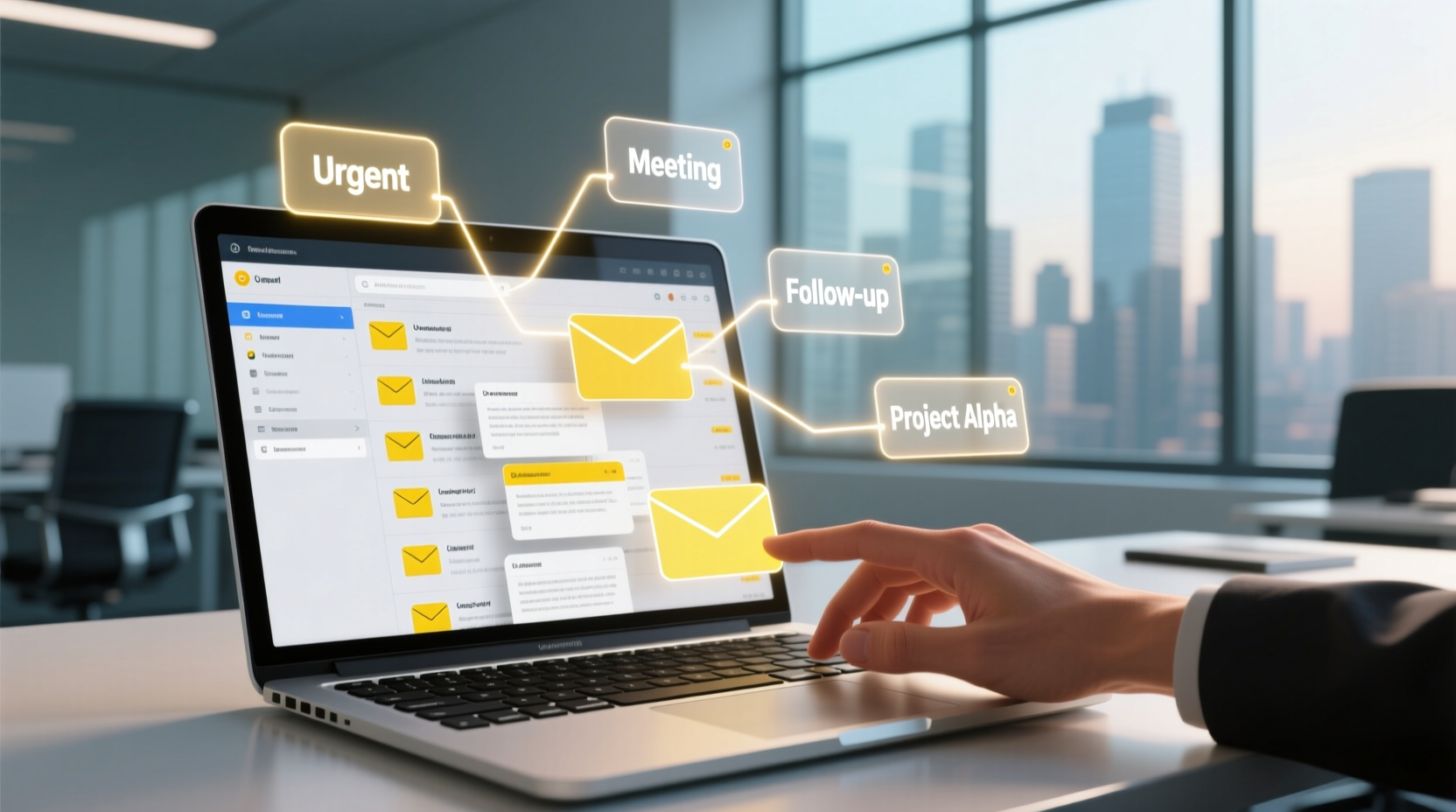 make outlook email messages more searchable