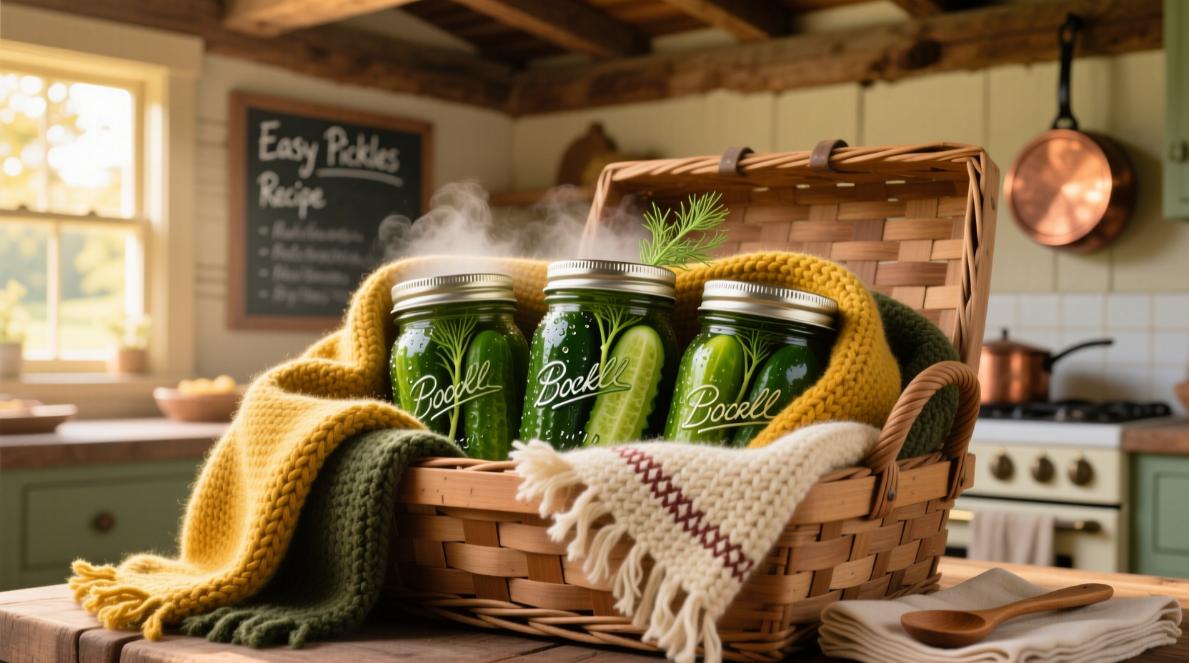 easy pickles in a blanket recipe