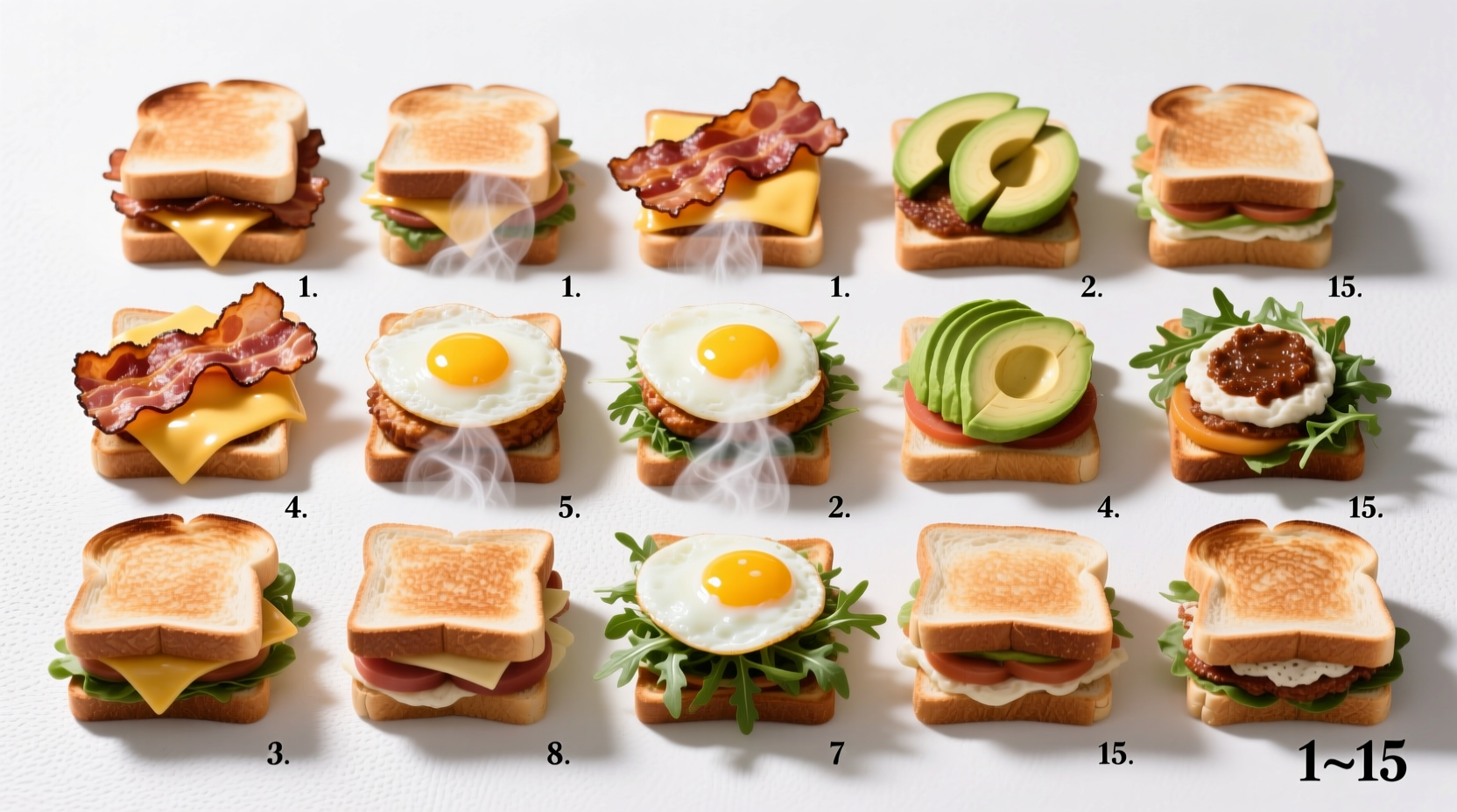 15 ways to build a better breakfast sandwich