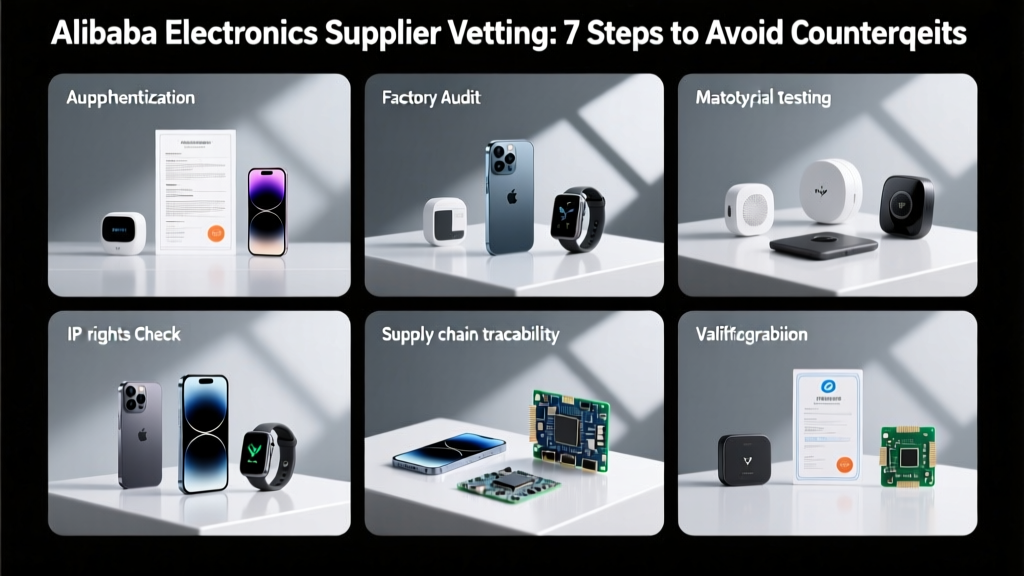 Alibaba Electronics Supplier Vetting: 7 Steps to Avoid Counterfeits