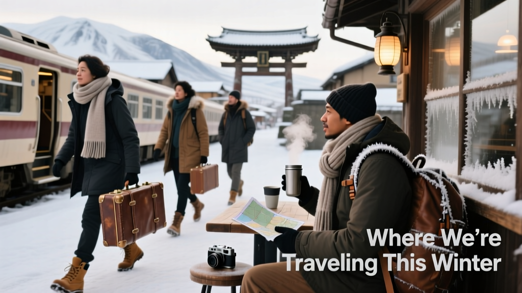 Where Our Editors Are Traveling This Winter — And What We’re Bringing Along