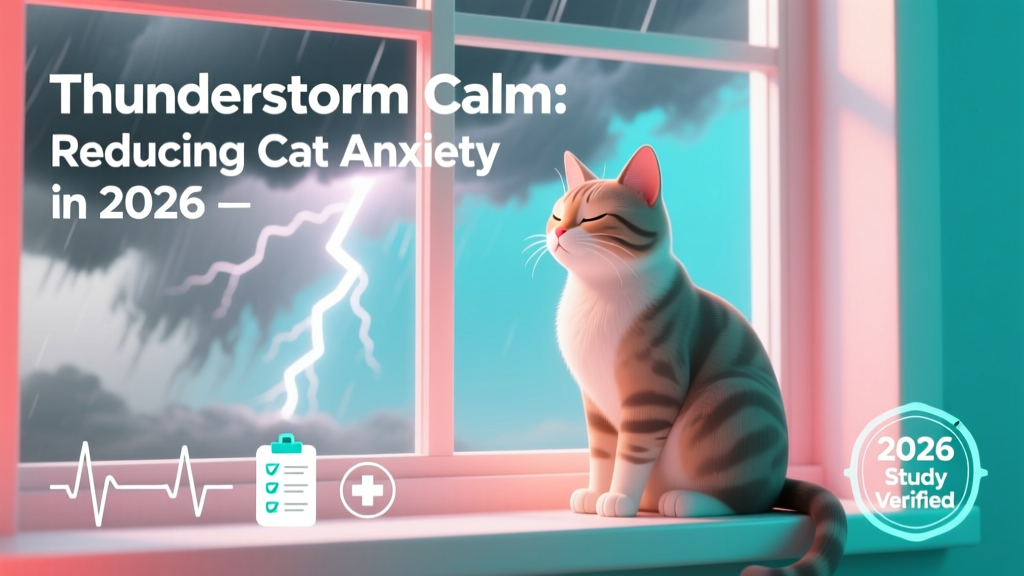 Thunderstorm Calm: Reducing Cat Anxiety in 2026