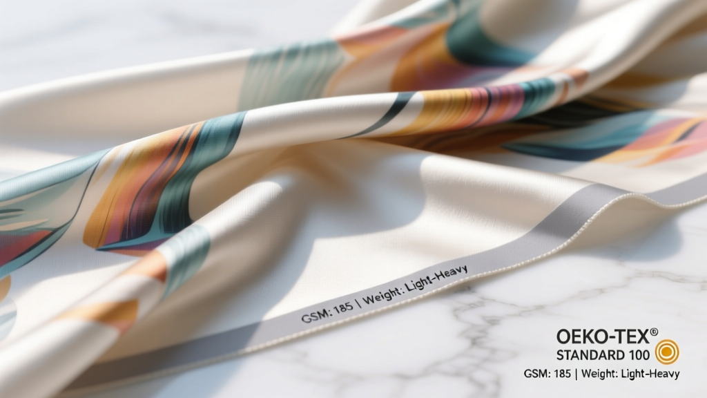 Printed Silk Charmeuse: Safety, Standards & Care Guide