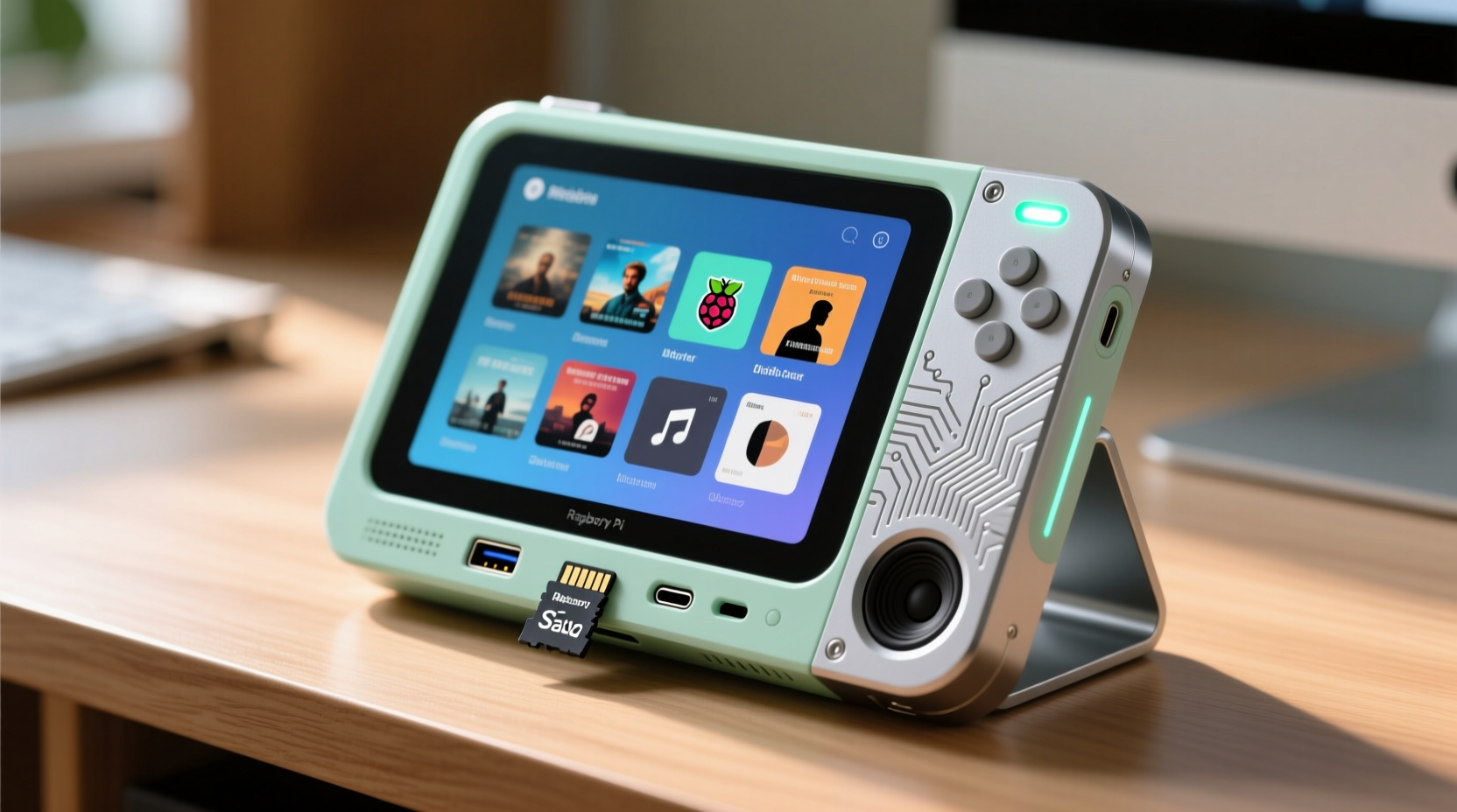 turn a raspberry pi into a portable media center with a