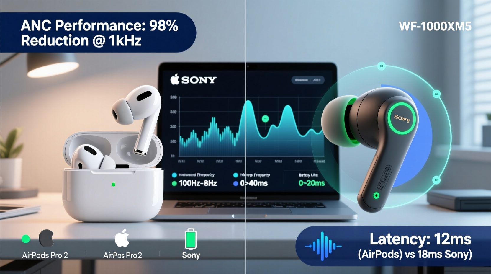 AirPods Pro 2 vs XM5 for Deep Work Focus