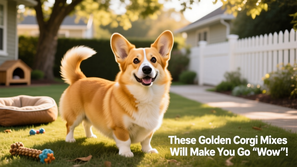 Golden Corgi looking more Corgi