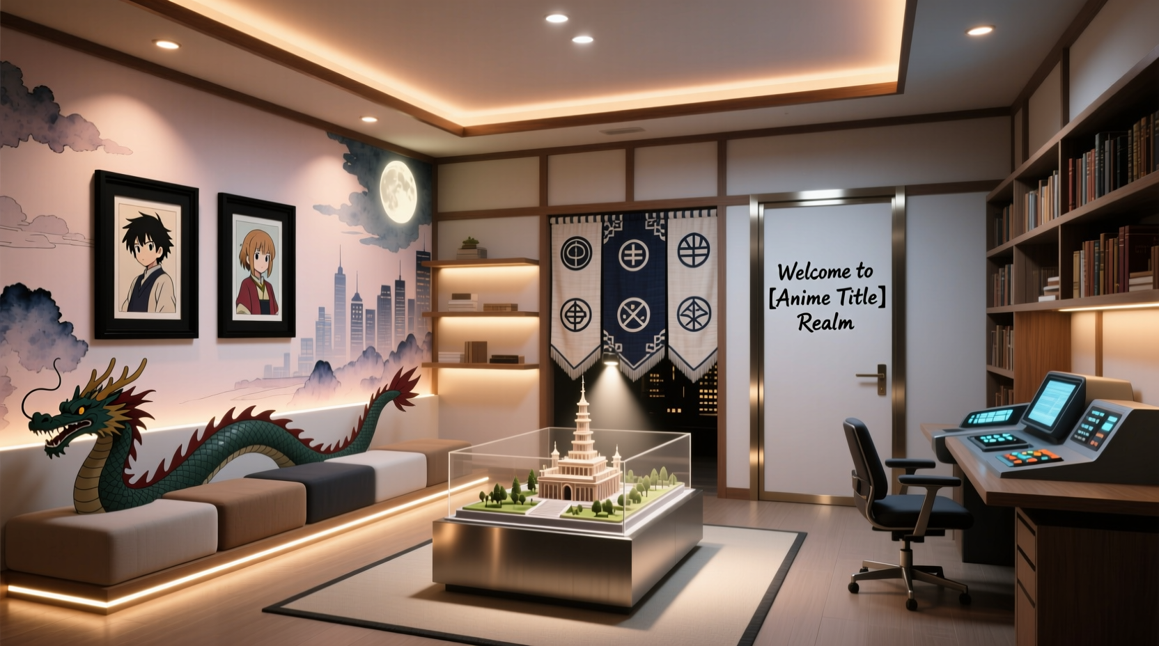 how to build a themed room around your favorite anime series tastefully