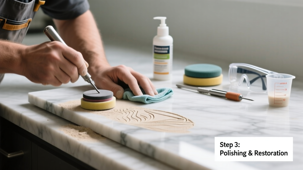 How to Fix Etched Natural Stone Surfaces